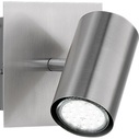 Modern Tube Wall Lamp Marley Matte Nickel Trio