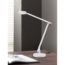 Funkcjonalna Lampa biurkowa regulowana Amsterdam LED Biała Trio do gabinetu i pracowni.