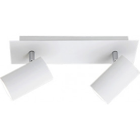 Double Ceiling Light Marley II White Trio