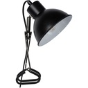 Moys black clamp-on desk lamp Lucide