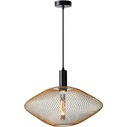 Mesh 45 brass geometric mesh pendant lamp Lucide