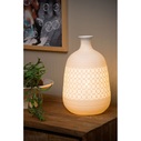 Tiesse Large white porcelain table lamp Lucide