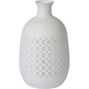 Lampa porcelanowa stołowa Tiesse 15 biała Lucide do salonu i sypialni