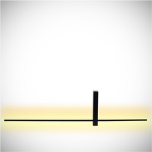Stylowy Kinkiet minimalistyczny Segin 90 LED czarny Lucide do sypialni i salonu