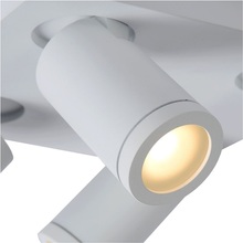 Regulowany Plafon kierunkowy łazienkowy Taylor IV LED biały Lucide do łazienki.
