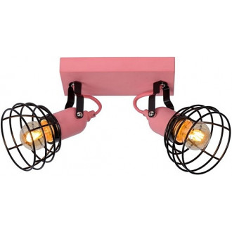 Paulien II Pink Wire Ceiling Light for Youth by Lucide