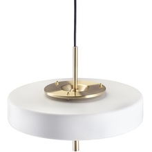 Lampa wisząca designerska Artdeco 35 biało-złota step Into Design do salonu i kuchni