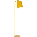 Lampa podłogowa loft Simple żółta do czytania i salonu