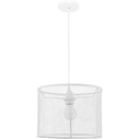 Tikka 30 white mesh pendant lamp