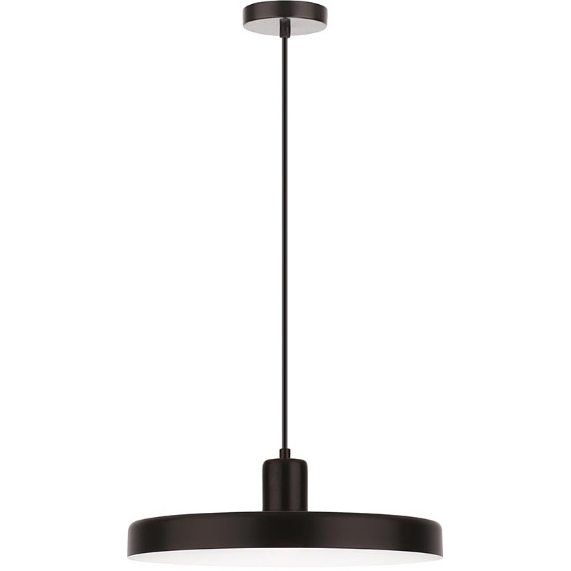 Punktowa Lampa wisząca minimalistyczna Denver 36 czarna nad stół