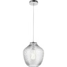 Dekoracyjna Lampa wisząca szklana dekoracyjna Trop 23 przezroczysta do kuchni i salonu
