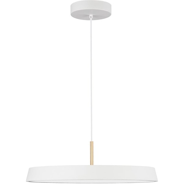 Lampa wisząca designerska Alto LED 50 biały mat do salonu i kuchni