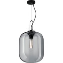 Lampa wisząca szklana Skin 25 szkło dymione do kuchni i jadalni
