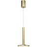 Złota lampa wisząca glamour Plato 15 LED do salonu i kuchni