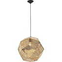 Bari 32 gold geometric mesh pendant lamp