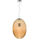 Jong 30 amber oval glass pendant lamp