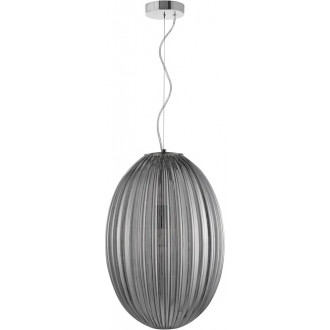 Jong 30 grey oval glass pendant lamp