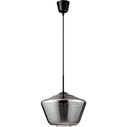 Renne 30 grey&chrome modern glass pendant lamp