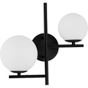 Bola white&black glass balls double wall lamp