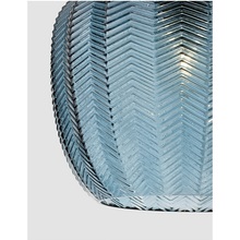 Dekoracyjna Lampa wisząca szklana dekoracyjna Omnia 24 niebieska do kuchni i salonu