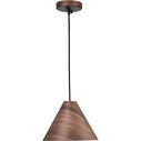 Cone 25 walnut scandinavian pendant lamp
