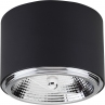 Punktowa Lampa spot natynkowa nowoczesna Moris 11 czarna TK Lighting do kuchni i przedpokoju.