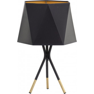 Ivo black tripod table lamp TK Lighting