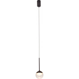 Zoom LED 10 black ball pendant lamp Maxlight