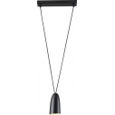 Sistema 12 black pendant lamp Maxlight