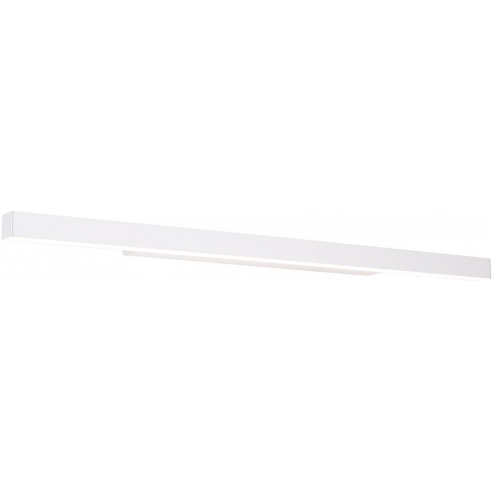 Kinkiet łazienkowy podłużny ściemnialny Linear 113 LED biały MaxLight nad lustro w łazience.