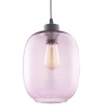 Stylowa Lampa wisząca szklana Elio 20 Różowa TK Lighting do kuchni, salonu i sypialni.