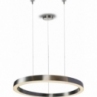 Stylowa Lampa wisząca okrągła nowoczesna Circle 100 LED nikiel szczotkowany Step Into Design do salonu i jadalni