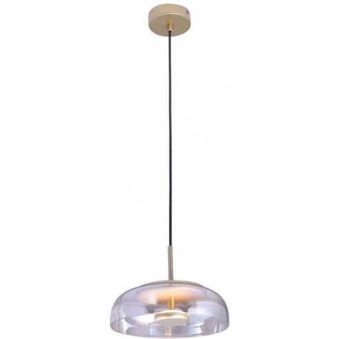 Stylowa Lampa wisząca szklana Disco 23 LED Step Into Design do salonu i jadalni