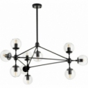 Astrifero X transparent&black designer glass balls lamp Step Into Design