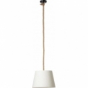 Lampa wisząca rustykalna Sailor 35 naturalny/biały Brilliant