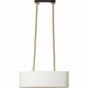 Lampa wisząca rustykalna Sailor 70 naturalny/biały Brilliant