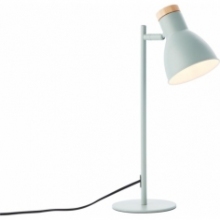 Funkcjonalna Lampa biurkowa skandynawska Venea zielony mat Brilliant do gabinetu i na biurko dziecięce