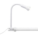 Lampa klips Flex biały