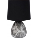 Marmo black ceramics table lamp Lucide