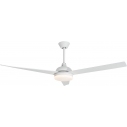 Modna Lampa sufitowa/wiatrak Low 152 LED biały mat do salonu i jadalni