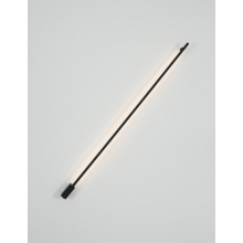 Stylowy Kinkiet minimalistyczny Spiros II 120 LED czarny piaskowy do przedpokoju