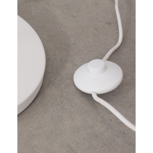 Modna Lampa podłogowa nowoczesna Tipio LED biała do salonu i czytania