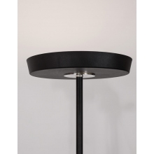 Modna Lampa podłogowa nowoczesna Tipio LED czarna do salonu i czytania