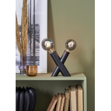 Dekoracyjna Lampa stołowa dekoracyjna Simul czarna Markslojd do sypialni i salonu