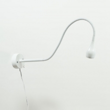Kinkiet minimalistyczny z kablem Drop LED Biały Nordlux do sypialni, salonu i przedpokoju.
