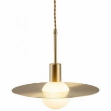 Stylowa Lampa wisząca szklana glamour Jupiter 30 biało-złota Step Into Design do salonu i jadalni