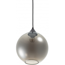 Designerska Lampa wisząca szklana kula Love Bomb 25 Szara Step Into Design do salonu, kuchni i holu.