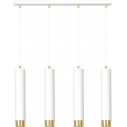 Kibo IV white&gold tubes pendant lamp Emibig