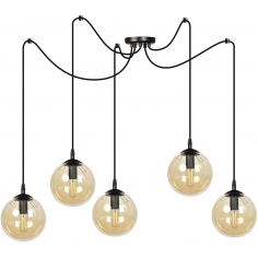 Gigi V black&honey glass balls pendant lamp Emibig