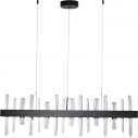 Arctic LED 100cm black crystal pendant lamp Step Into Design